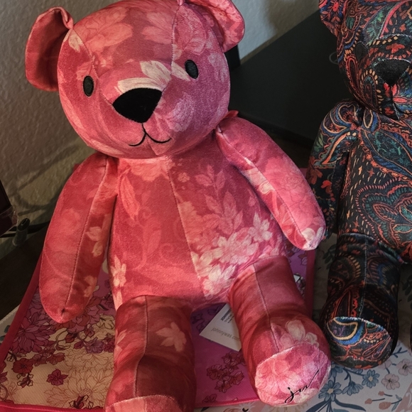 Johnny Was - Pink Velvet Bear LAST ONE - Picture 3 of 8
